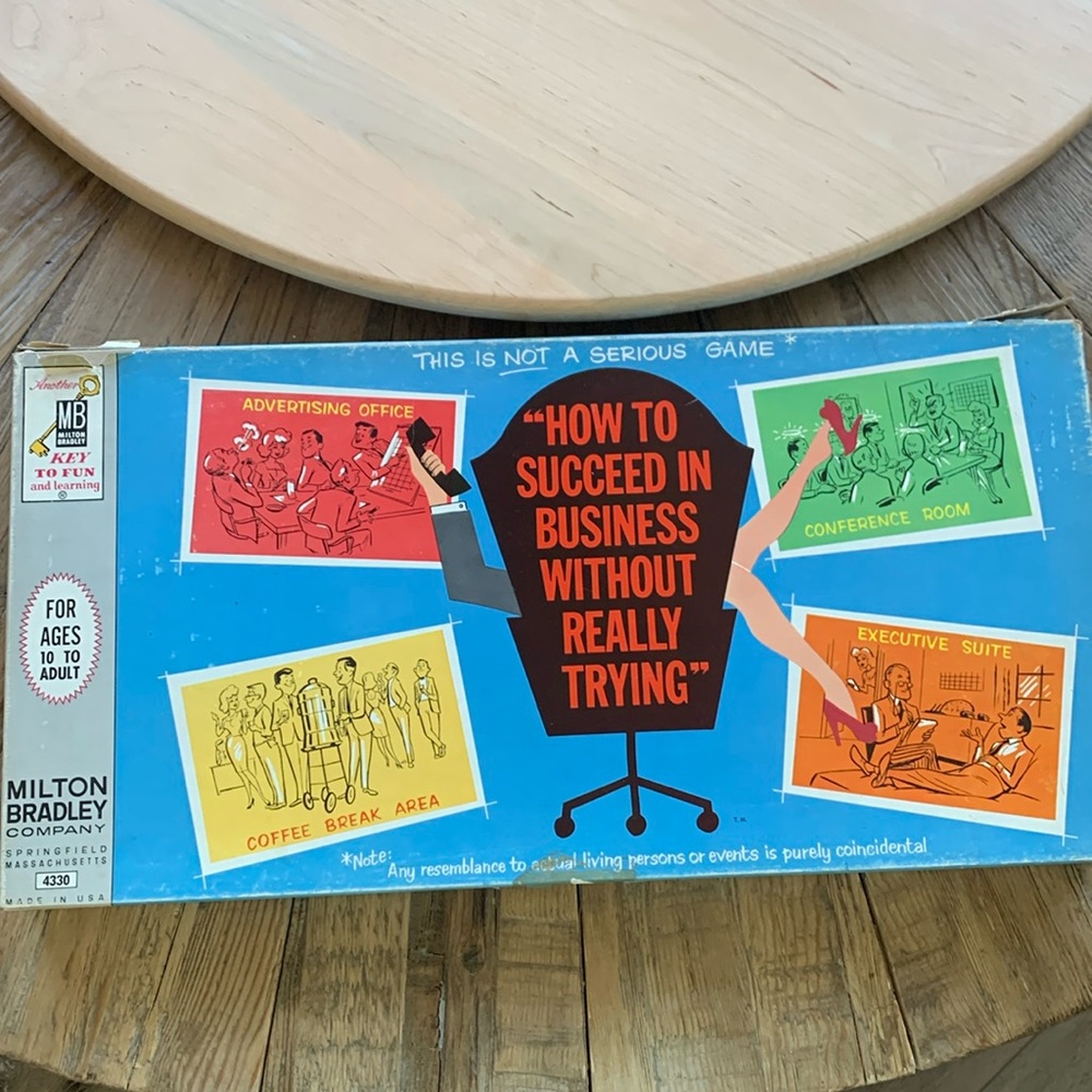 How to Succeed at Business Without Really Trying-Board Game